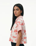 Light pink scribbles shirt
