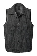 Dark Grey denim vest