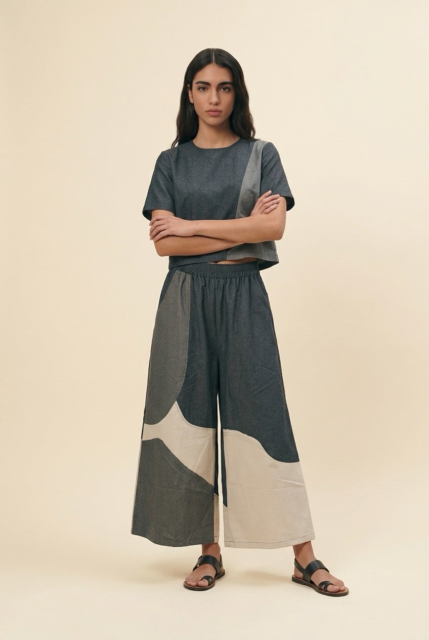 Earth Flow Wide-Leg Pants