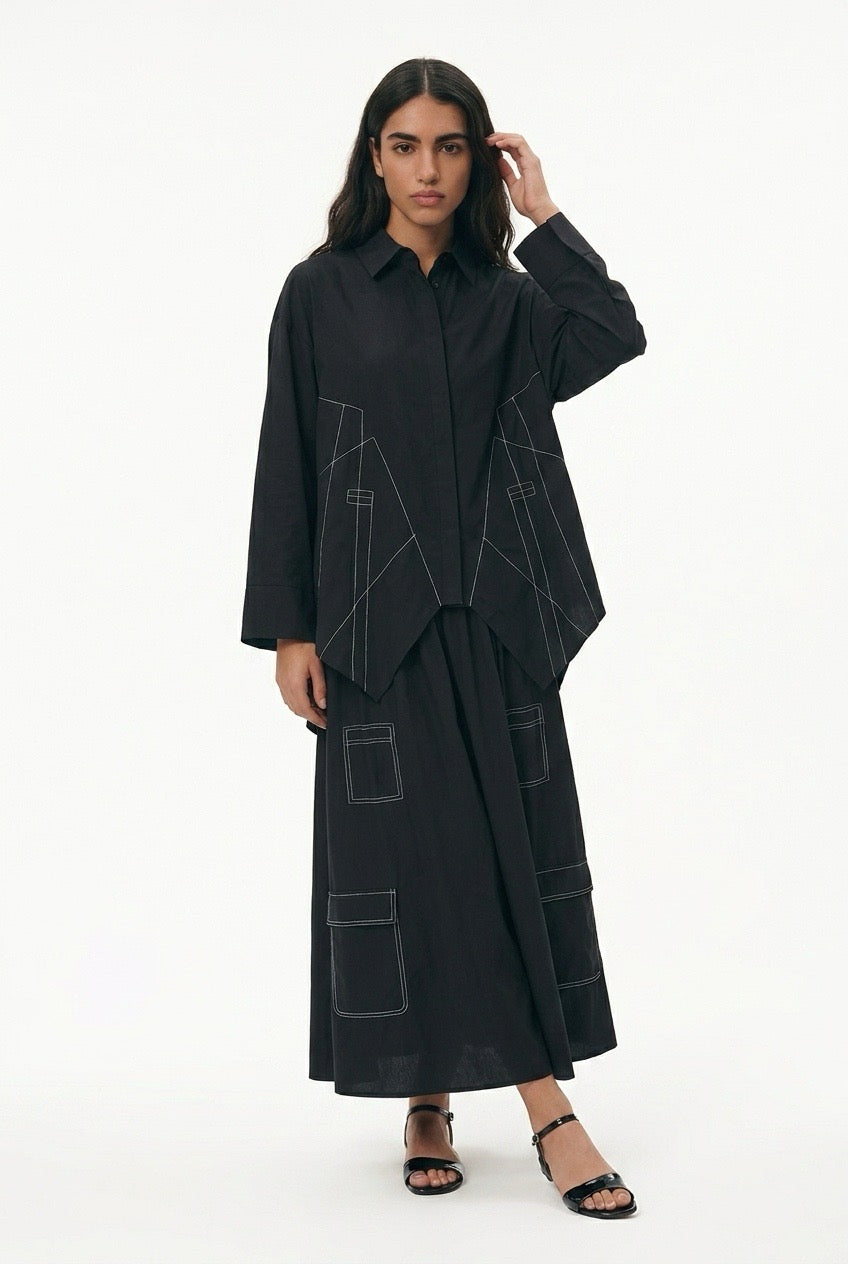 Midnight Line Co-Ord Set