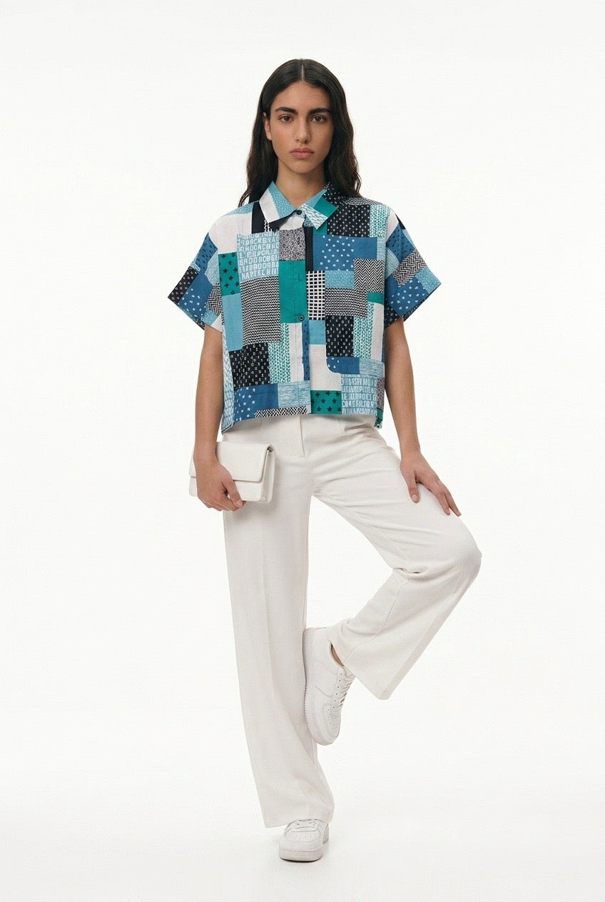 Mosaic Patchwork Shirt