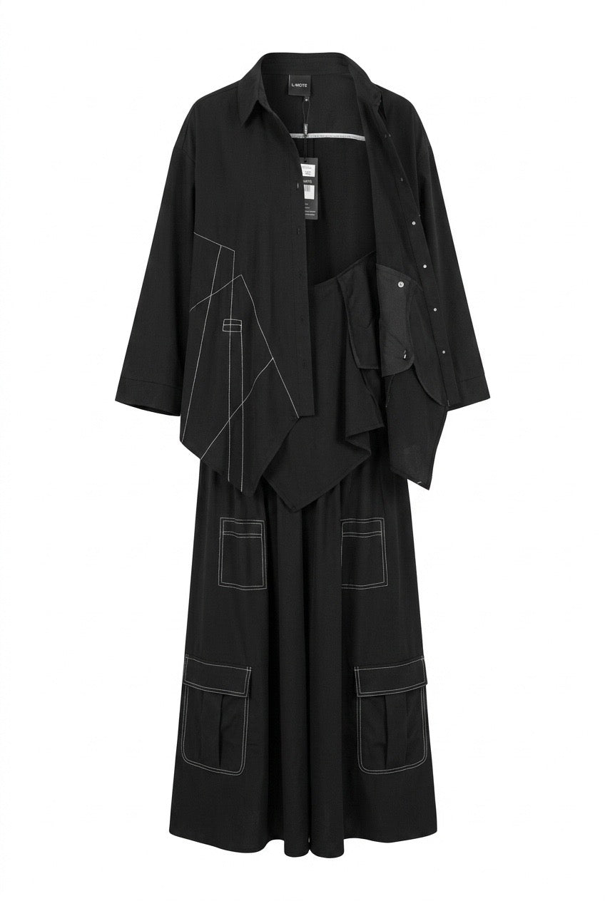 Midnight Line Co-Ord Set
