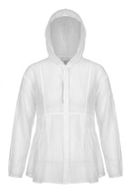 Sheer Hooded Lightweight Shirt