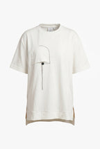 Minimal Line Oversized Tee