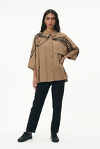 Desert Stroke Oversized Shirt