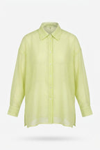 Lime Striped light Shirt